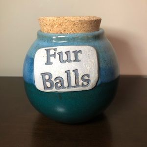 Tumbleweed Pottery Jar “Fur Balls”
